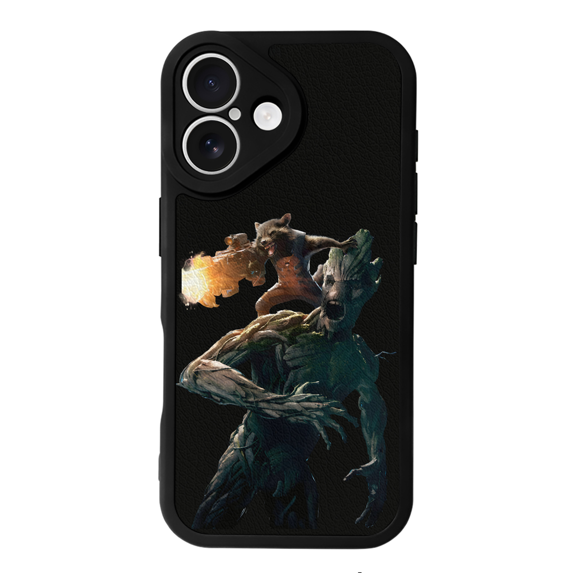 （画像用） アベンジャーズ The Avengers 【iPhone 16シリーズ対応】シリコンスマホケース（レザー調） 材質：シリコン